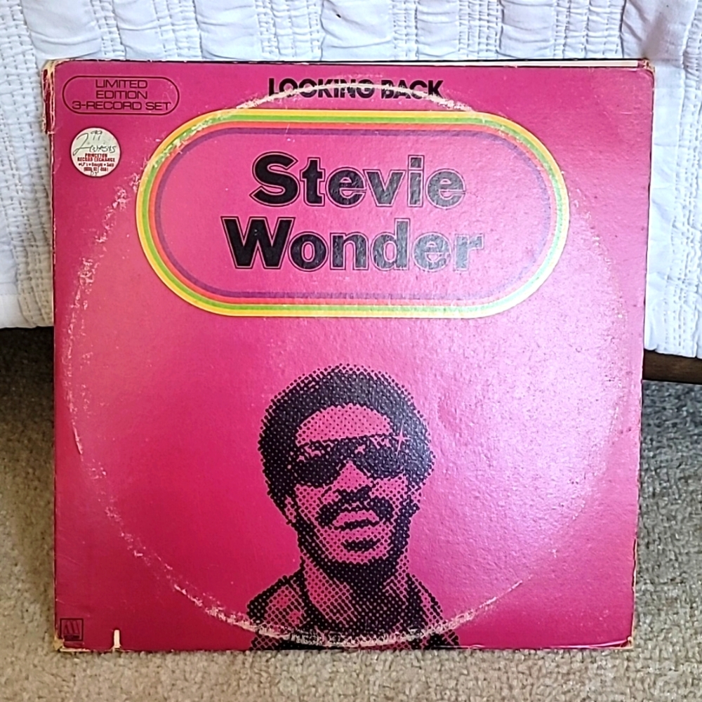 Stevie Wonder Looking Back Limited Edition 3-Record Set
